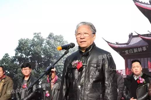 江蘇寶應(yīng)泰山殿美術(shù)館開工典禮 乾隆御筆“天下第一名山”