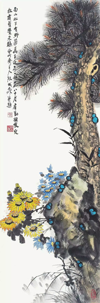 阮成森國(guó)畫作品賞析