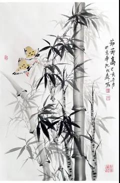 阮成森國(guó)畫作品賞析