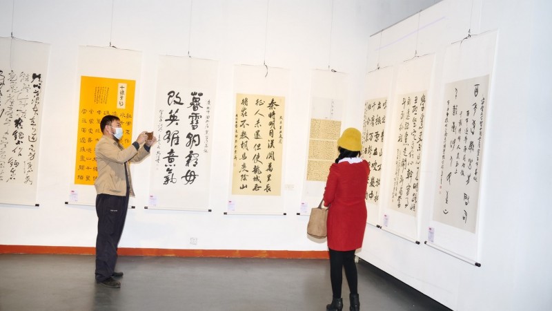 全球華人書法大展暨中國(guó)徐悲鴻畫院成立30周年國(guó)際水墨畫邀請(qǐng)展在京開幕