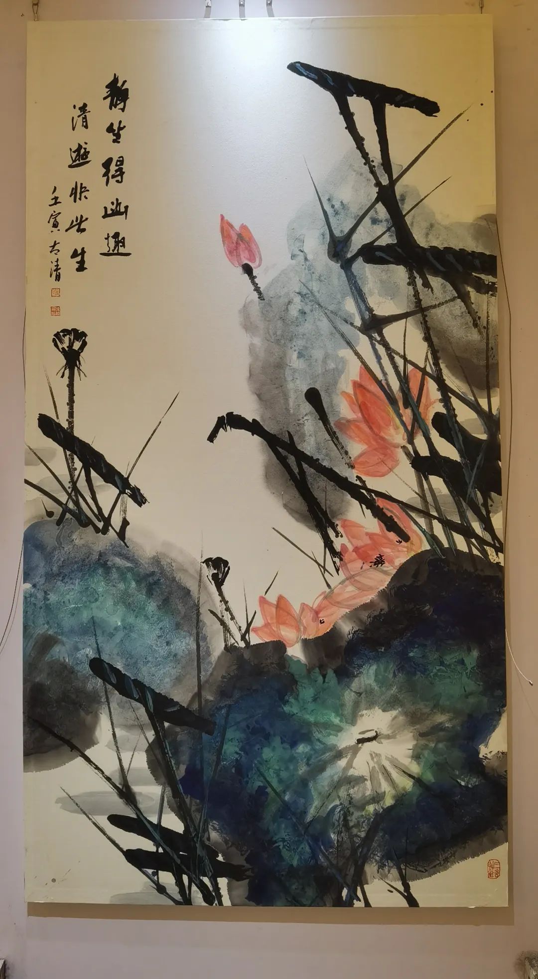 迎新年＂愿景共享＂中美聯(lián)合藝術(shù)交流展在上海中國書法院北外灘藝術(shù)館開展